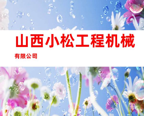 山西小松工程机械有限公司