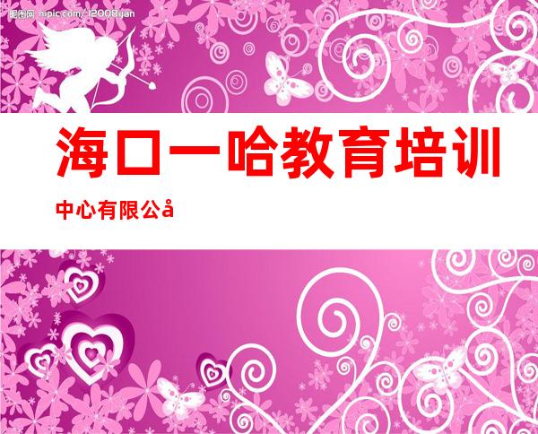 海口一哈教育培训中心有限公司